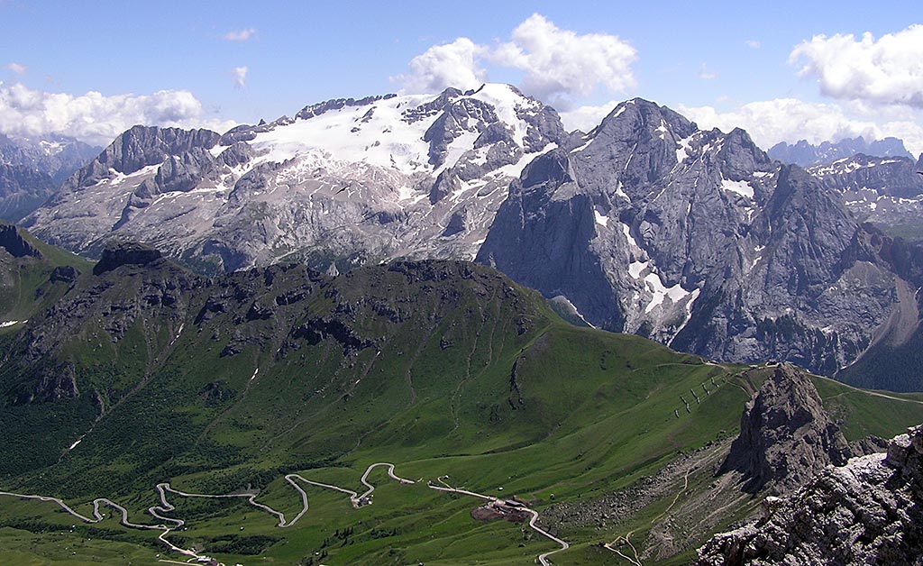 Marmolata - Weltnaturerbe Dolomiten